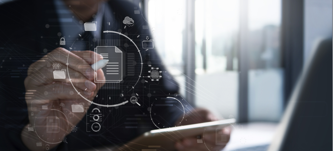 Background image of a chrome faucet with reflections